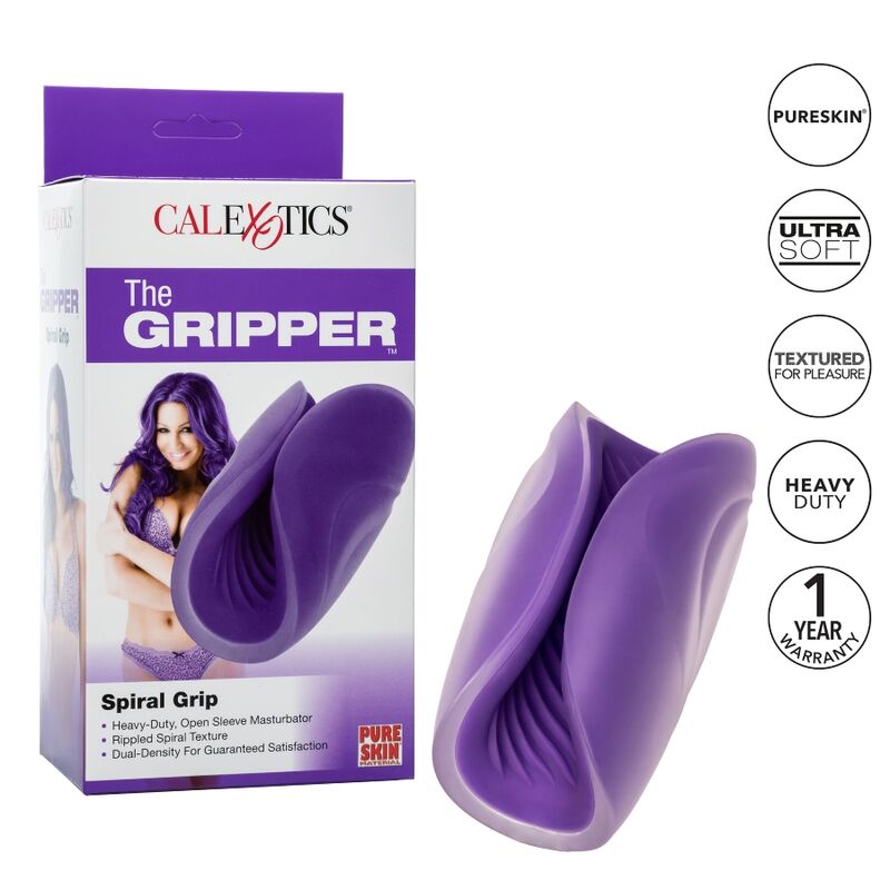 CALEXOTICS - MASTURBADOR CON AGARRE ESPIRAL