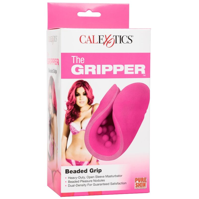CALEXOTICS - MASTURBADOR CON AGARRE DE CUENTAS