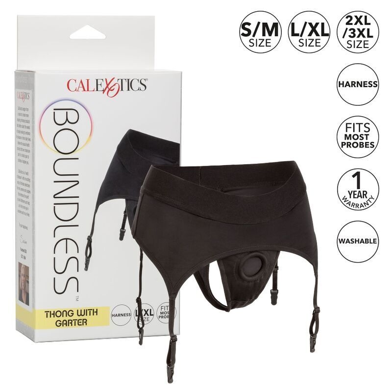CALEXOTICS - TANGA SIN LÍMITES CON LIGA S/M