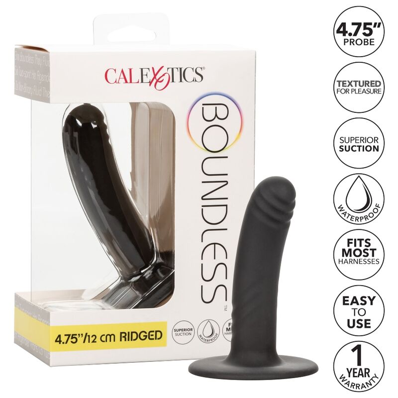 CALEXOTICS - DILDO BOUNDLESS 12 CM COMPATÍVEL CON ARNÊS