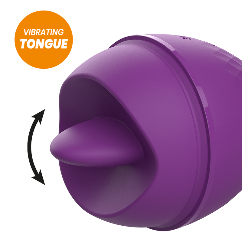 REWOLUCIÓN - VIBRADOR REWOLINGO COM LÍNGUA