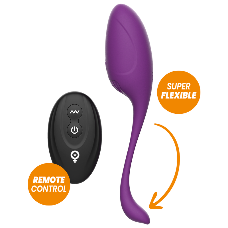 REWOLUCIÓN - CONTROL REMOTO DO VIBRADOR DE OVO REWOVO