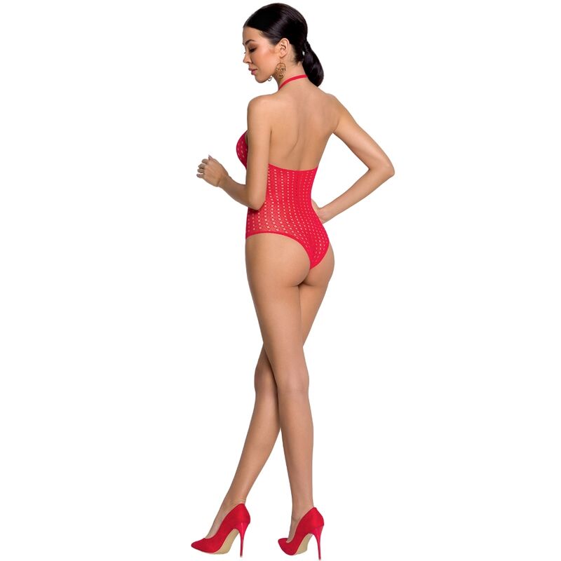 Passion - Mujer BS088 Bodystocking Preto Tamanho Único
