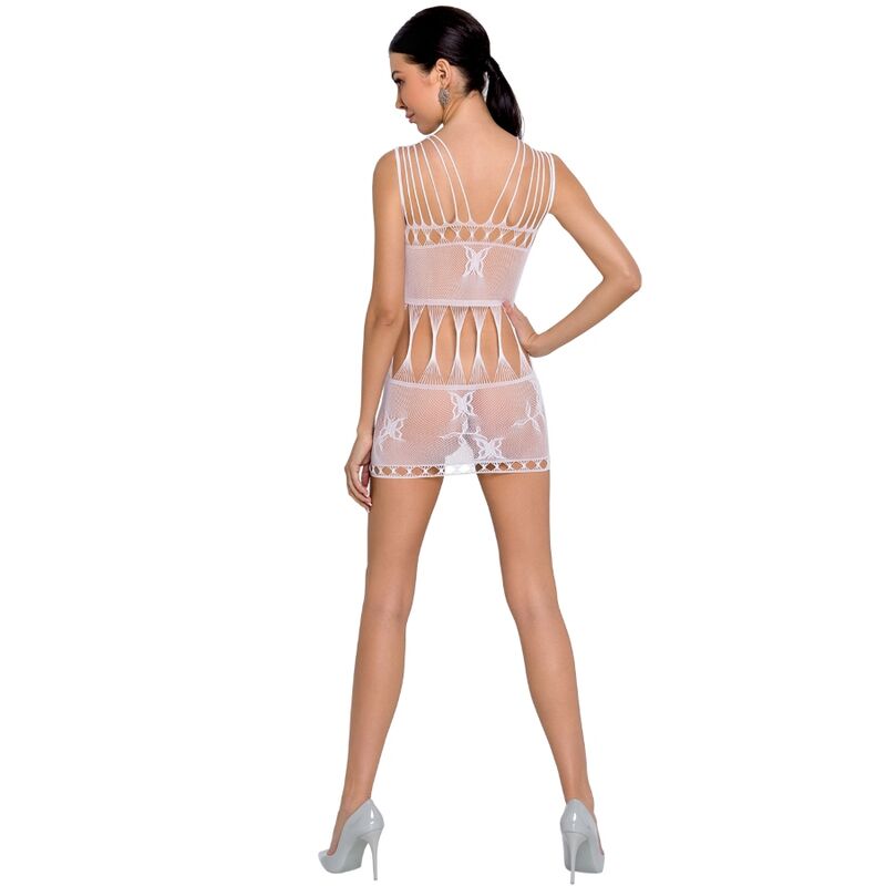 PASIÓN - MUJER BS090 BODYSTOCK BRANCO TAMANHO ÚNICO