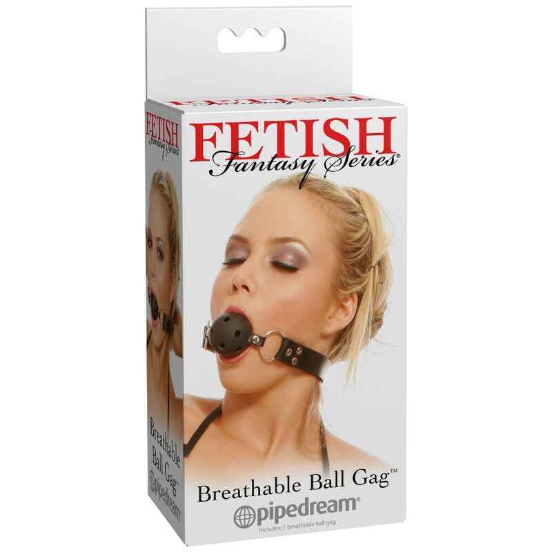 FETISH FANTASY SERIES - MORDAÇA DE BOLA RESPIRÁVEL
