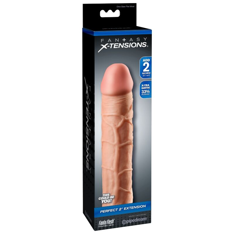FANTASY X-TENSIONS - PERFECT 2 EXTENSÃO PARA PÉNIS - Sex Shop Sexy