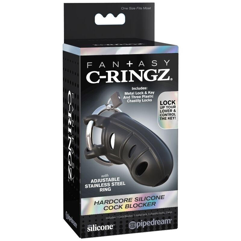 FANTASY C-RINGZ - JAULA PARA PÊNIS EM SILICONE EXTREME - Sex Shop Sexy