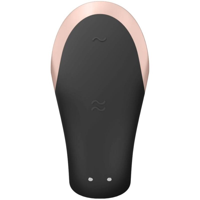 SATISFYER - VIBRADOR DOUBLE LOVE LUXURY PARTNER NEGRO