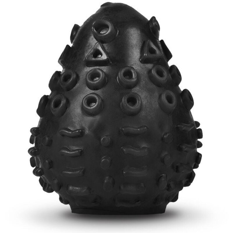 G-VIBE - MASTURBADOR TEXTURADO REUTILIZABLE HUEVO NEGRO