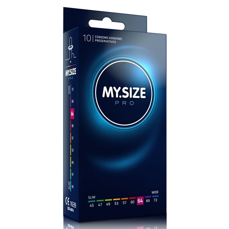 MI TALLA - PRO PRESERVATIVOS 64 MM 10 UNIDADES