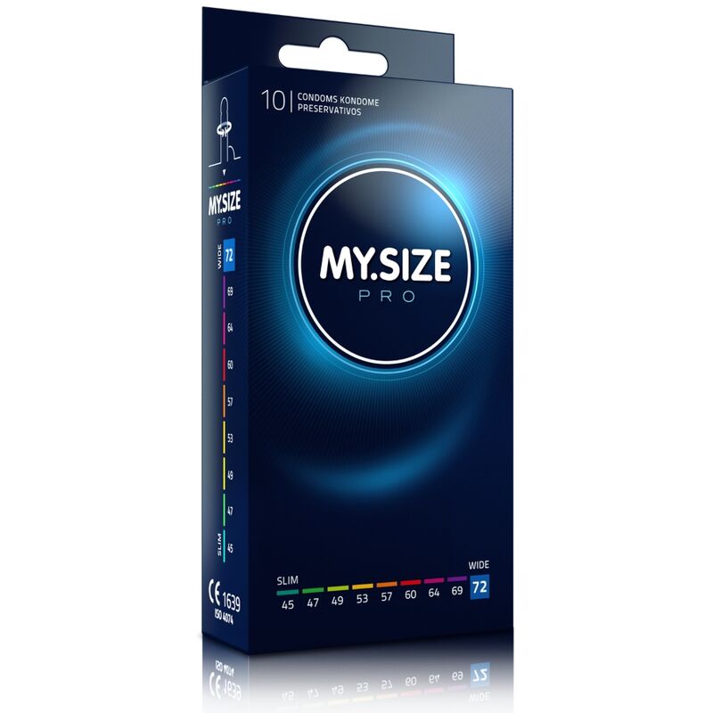 MI TALLA - PRO PRESERVATIVOS 72 MM 10 UNIDADES