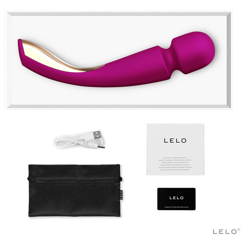 LELO - SMART WAND MÉDIO 2 MASAJEADOR ROSE PROFUNDO