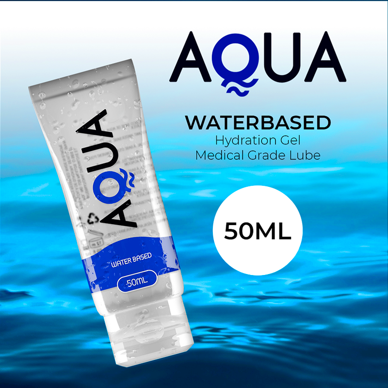 AQUA CALIDAD - LUBRIFICANTE A BASE DE ÁGUA 50 ML