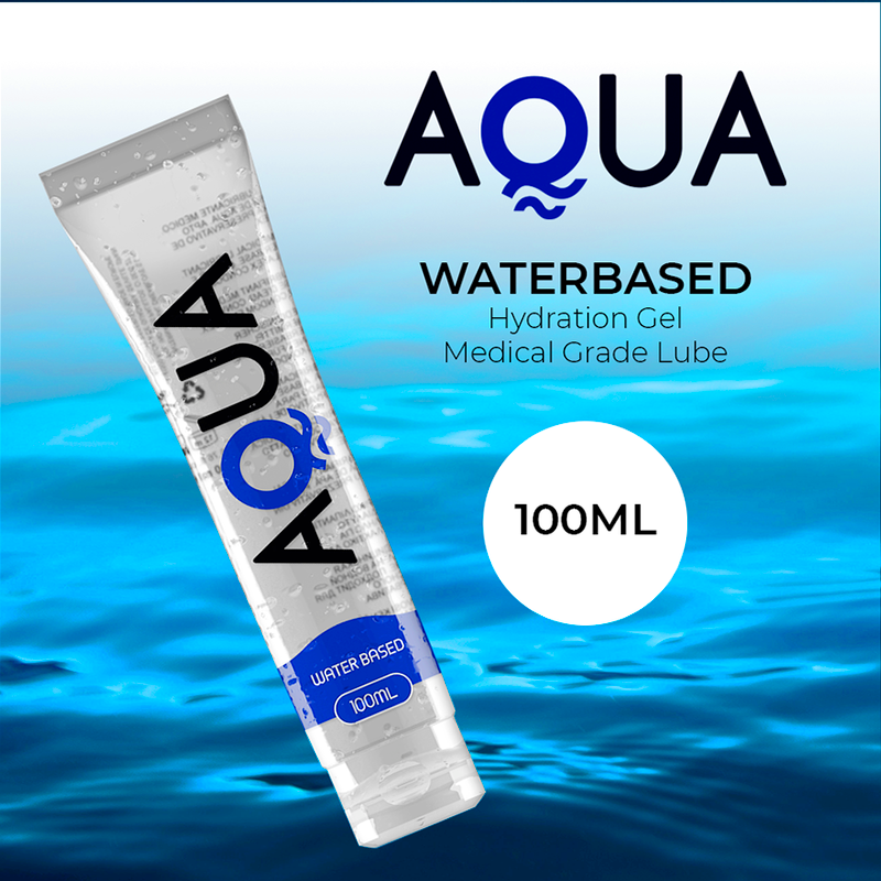 AQUA CALIDAD - LUBRIFICANTE A BASE DE ÁGUA 100 ML