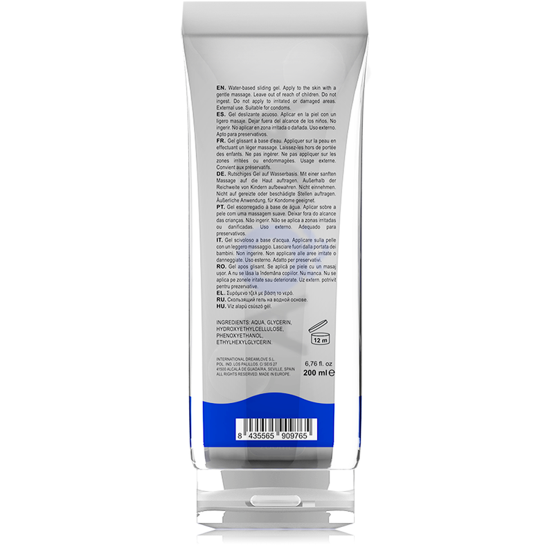 AQUA CALIDAD - LUBRIFICANTE A BASE DE ÁGUA 200 ML