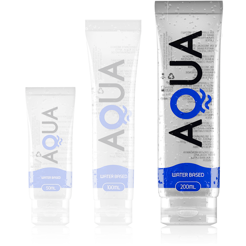 AQUA CALIDAD - LUBRIFICANTE A BASE DE ÁGUA 200 ML