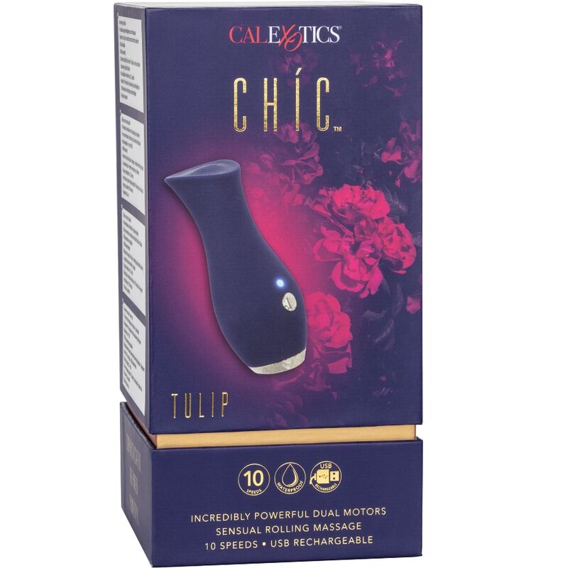 CALEXOTICS - CHIC TULIP MASSAJADOR AZUL