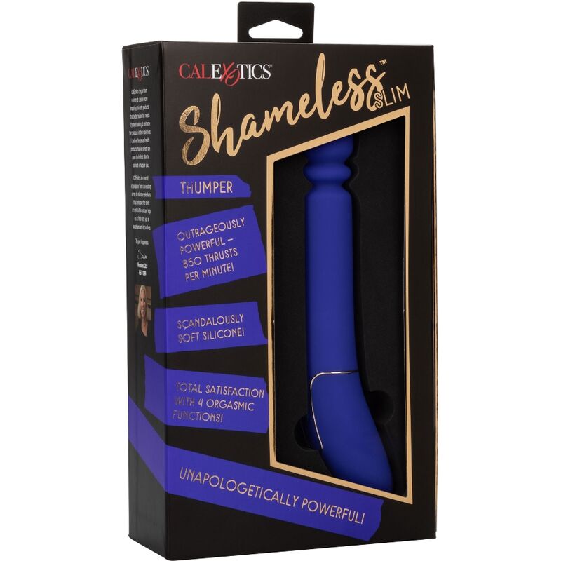 CALEXOTICS - SHAMELESS SLIM THUMPER MASSAJADOR AZUL