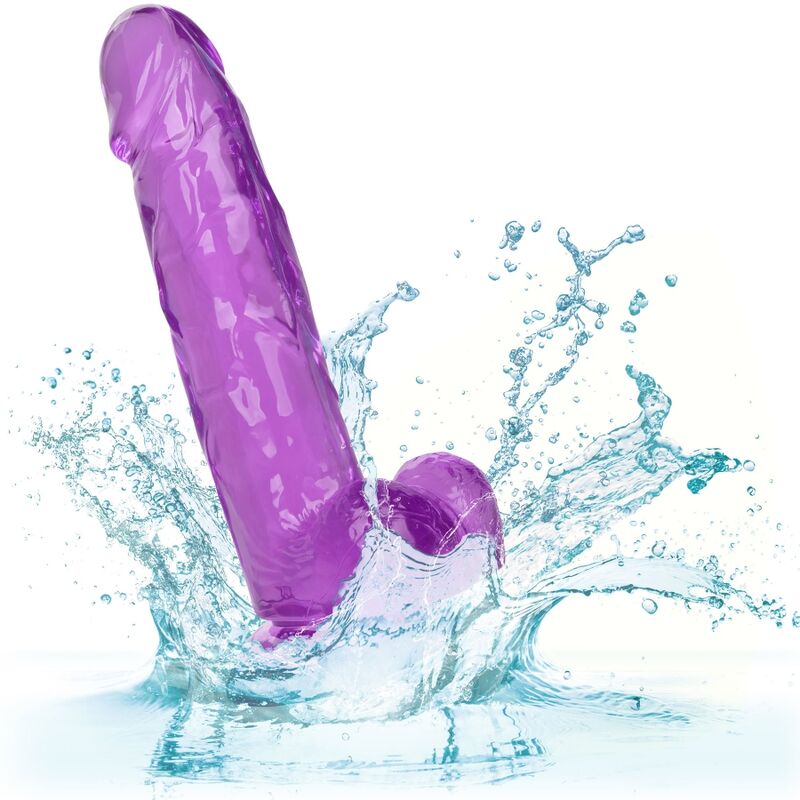 Consolador Reina Tamanho Roxo 15,3 Cm