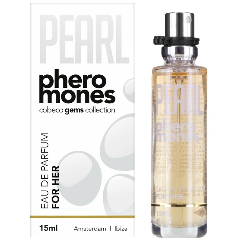 COBECO - PEARL PHEROMONES PERFUME COM FEROMONAS FEMININO 15 ML - Sex Shop Sexy
