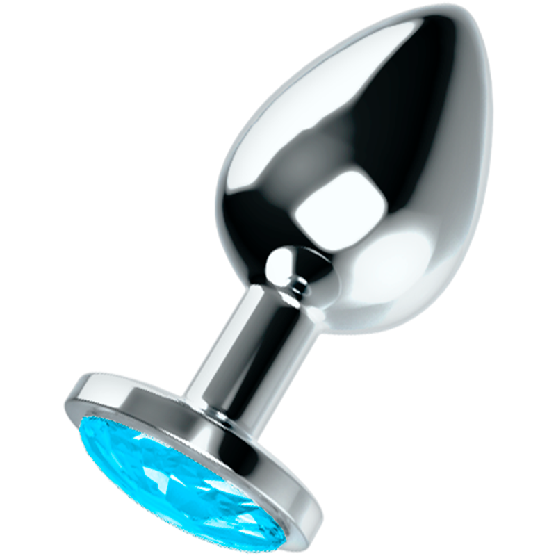 Plug anal con cristal L de OHMAMA