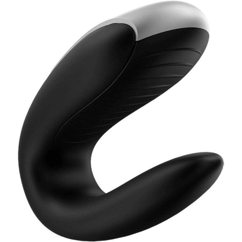 Satisfyer Vibrador Double Fun Partner Negro