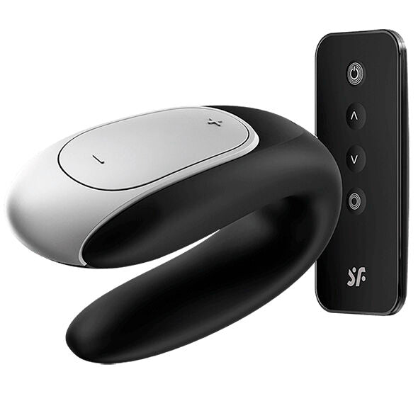 Satisfyer Vibrador Double Fun Partner Negro