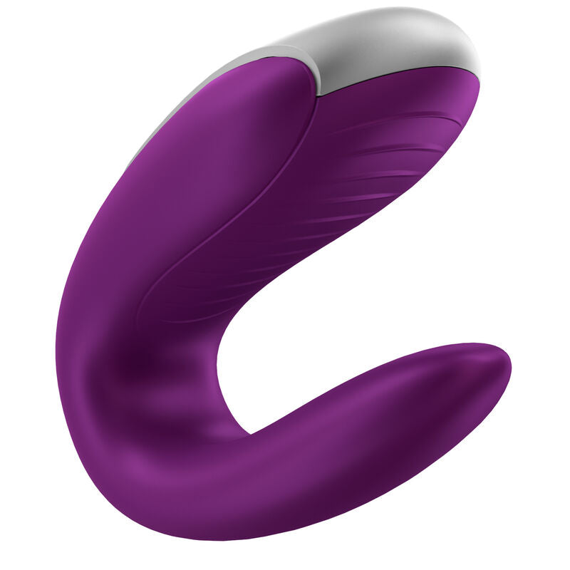 SATISFYER - DOUBLE FUN PARTNER VIBRADOR ROXO