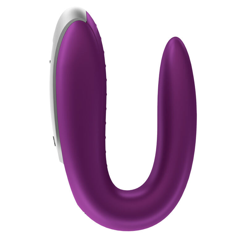 SATISFYER - DOUBLE FUN PARTNER VIBRADOR ROXO