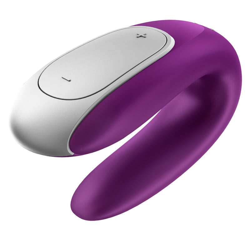 SATISFYER - DOUBLE FUN PARTNER VIBRADOR ROXO