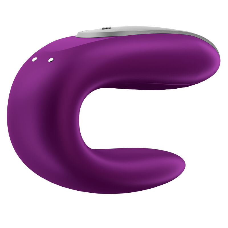 SATISFYER - DOUBLE FUN PARTNER VIBRADOR ROXO