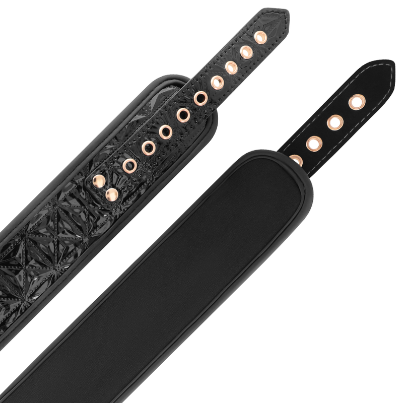 BEGME - BLACK EDITION COLAR COM PINÇAS PARA MAMILOS E FORRO EM NEOPRENE