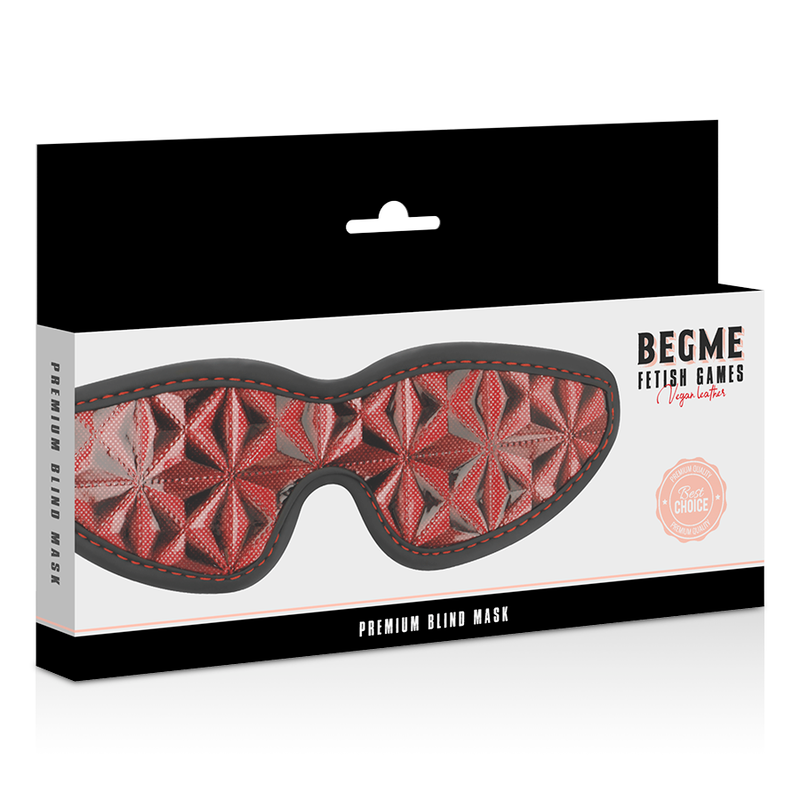 BEGME - MSCARA CEGA PREMIUM RED EDITION COM FORRO DE NEOPRENO
