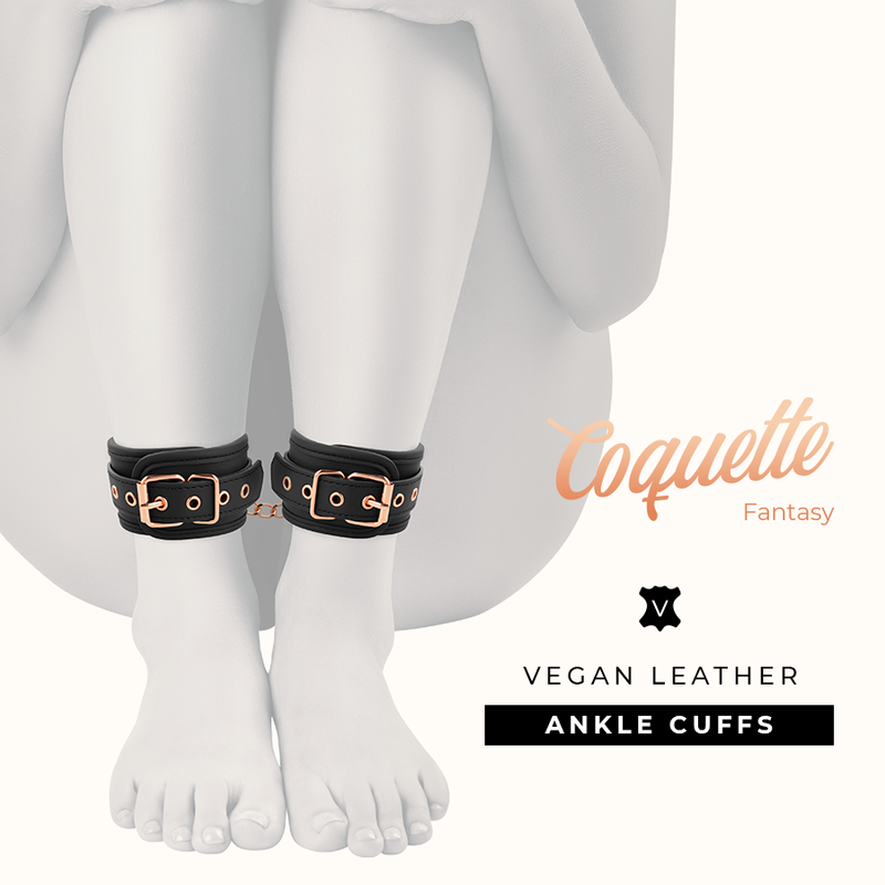 COQUETTE CHIC DESIRE - PUNKOS DE TORNOZELO FANTASY COM FORRO DE NEOPRENO