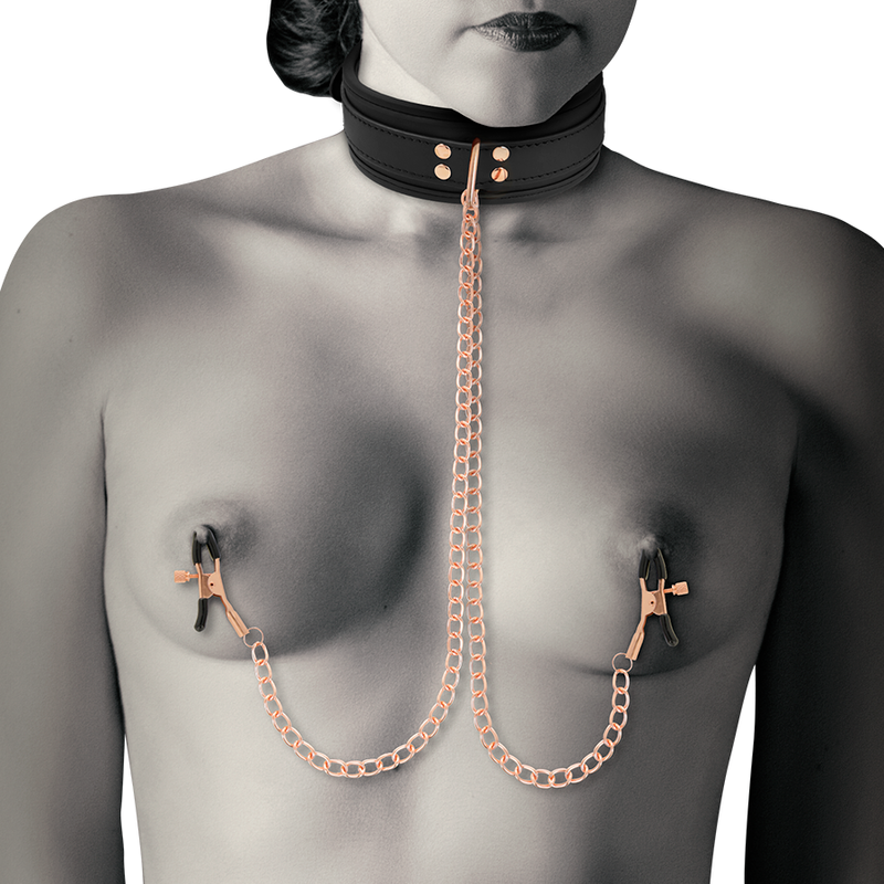 COQUETTE CHIC DESIRE - PINZA PARA PEZONES COLAR FANTASY COM FORRO DE NEOPRENO