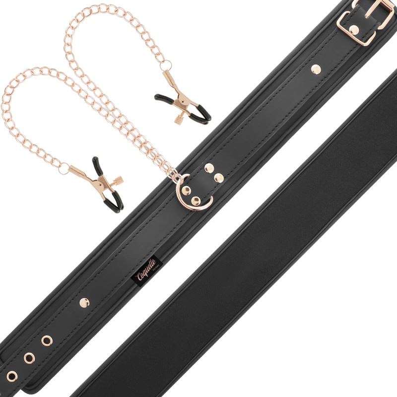COQUETTE CHIC DESIRE - PINZA PARA PEZONES COLAR FANTASY COM FORRO DE NEOPRENO