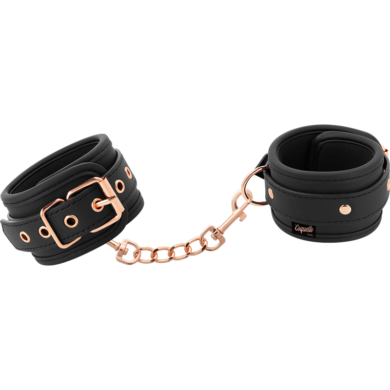 COQUETTE CHIC DESIRE - ALGEMAS DE CUERO FANTASY VEGAN CON FORRO DE NOPRENE