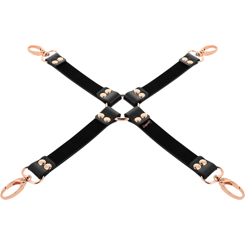 COQUETA CHIC DESIRE - FANTASY HOG TIE COURO VEGANO