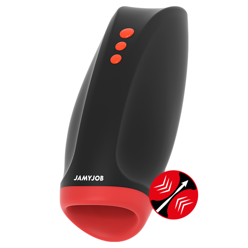 JAMYJOB - MASTURBADOR NOVAX COM VIBRAO E COMPRESO
