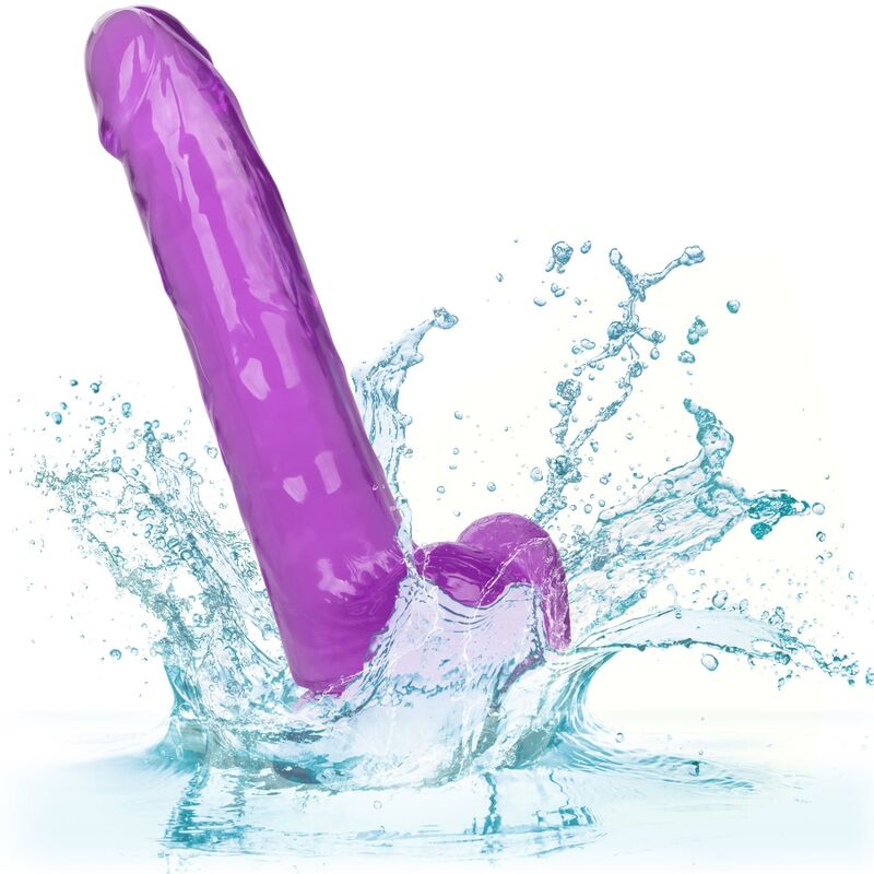 CALEXOTICS - SIZE QUEEN DILDO LILÁS 20.3 CM