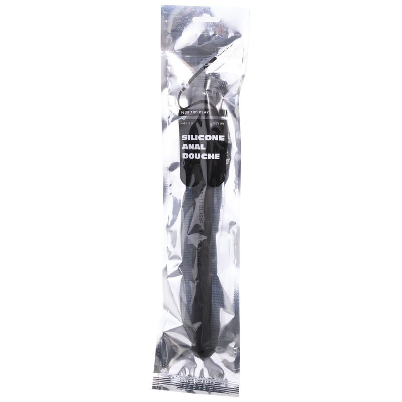 TODO NEGRO - ROLHA DE SISTEMA DE SILICONA ANAL PARA CHUVEIRO 27 CM