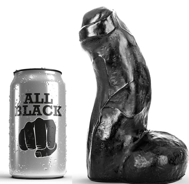 TODO NEGRO - DONG REALISTA PRETO 17 CM