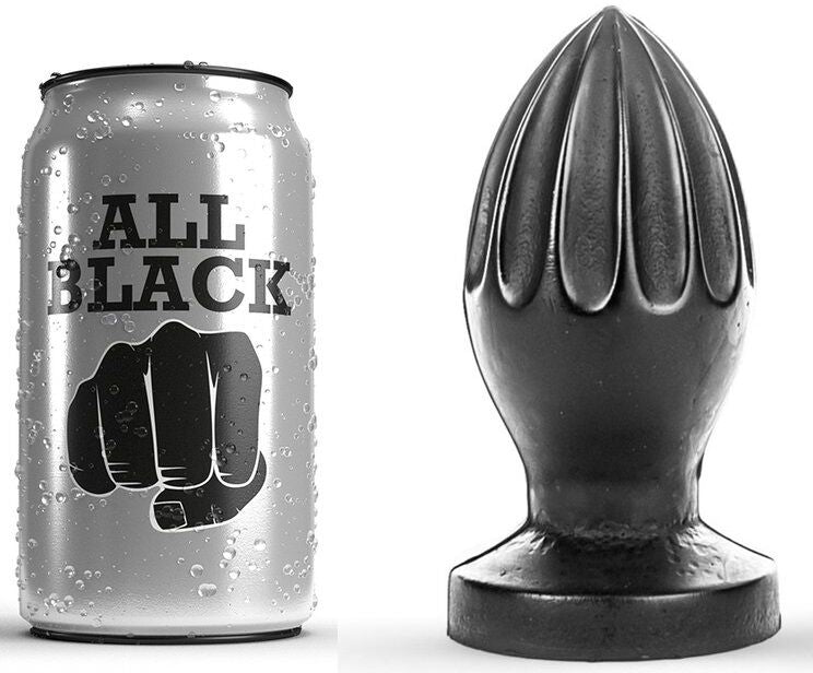 PLUG ANAL 12 CM - ALL BLACK