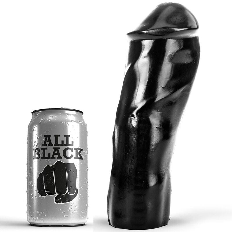 TODO NEGRO - DILDO REALÍSTICO 20 CM
