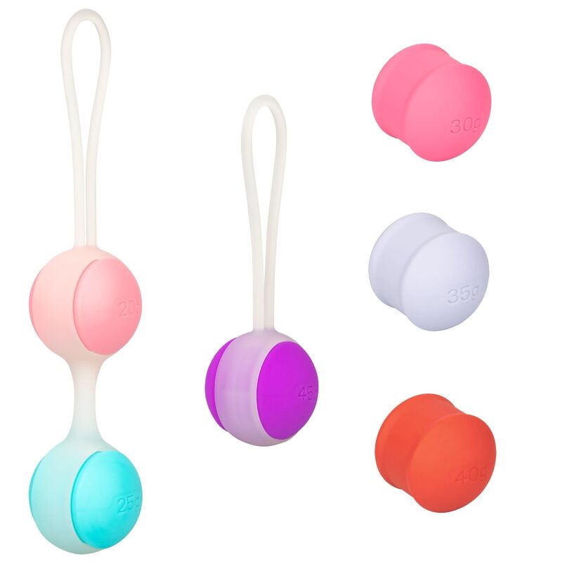 CALEXÓTICA - SHE-OLOGY CONJUNTO BOLAS KEGEL INTERCAMBIVEIS