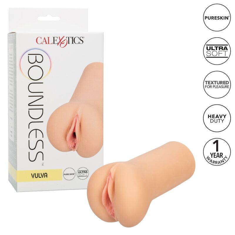 CALEXOTICS - ACARICIADOR DE VULVA SIN LÍMITES PELE CLARA