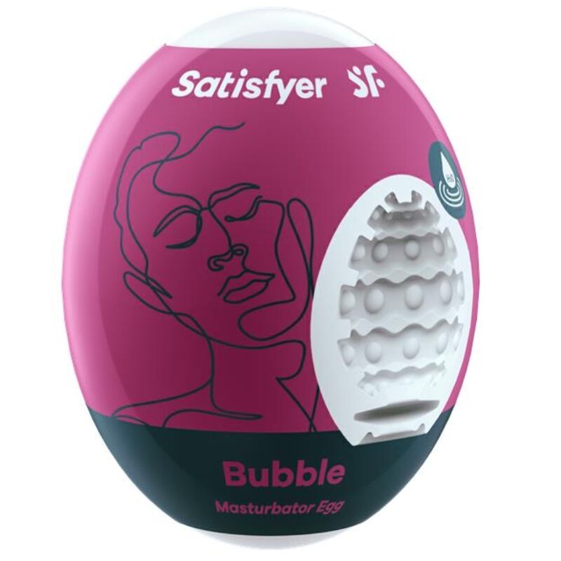 Satisfyer - Masturbador de huevo con burbujas