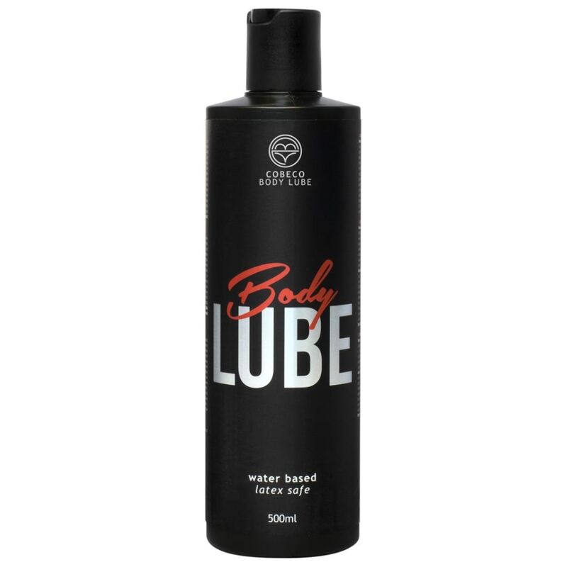 Cobeco Bodylube Lubricante A Base De Agua Látex Seguro 500 Ml