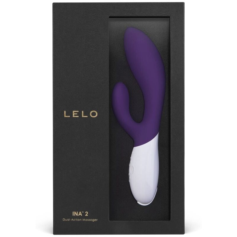 LELO - INA WAVE 2 VIBRADOR DE LUXO MOVIMENTO ESPECIAL LILÁS