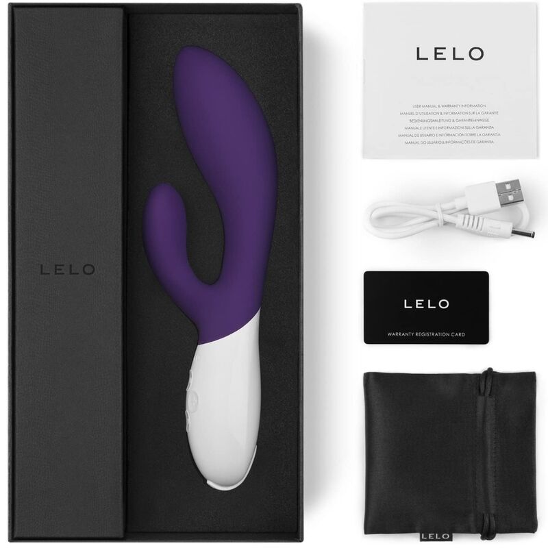 LELO - INA WAVE 2 VIBRADOR DE LUXO MOVIMENTO ESPECIAL LILÁS